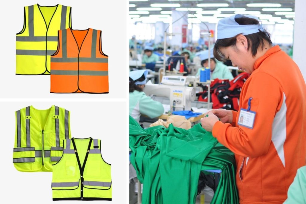 custom safety vest China manufacturer