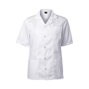 short lab coat