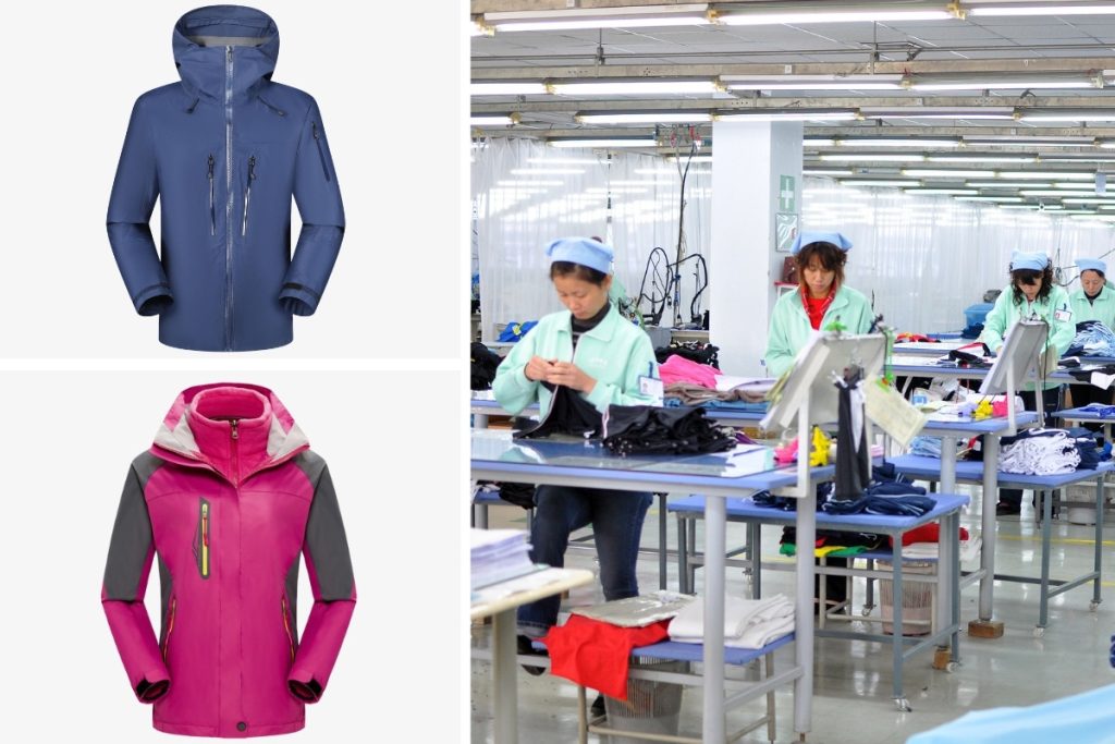 custom ski jackets China manufacturer