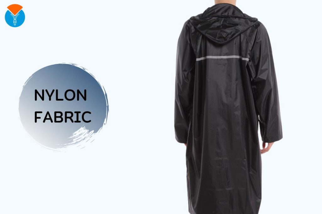 Nylon fabric raincoat